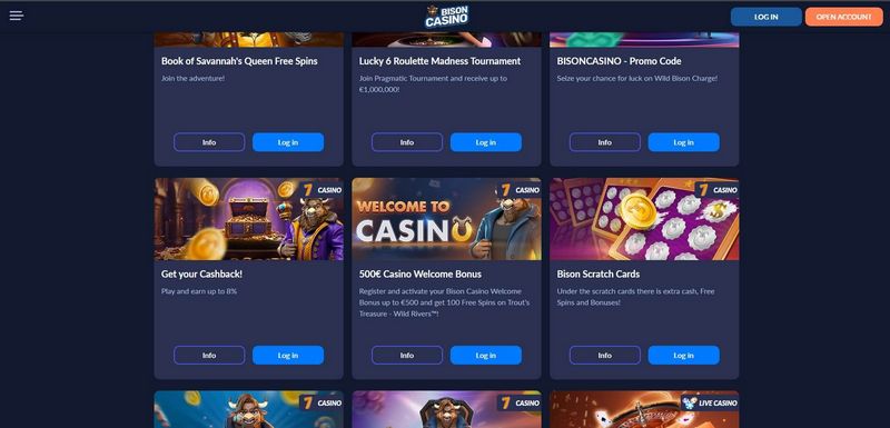 Recenzja kasyna online Bison